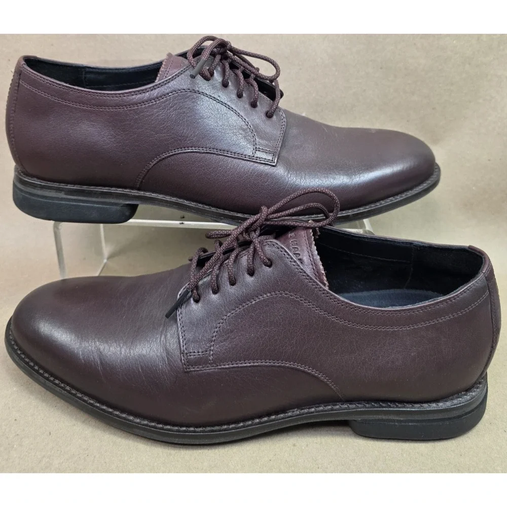 Cole Haan (Sz 8.5 M) Holland Grand Plain Toe Cordovan C30658 Men's Oxford Shoes